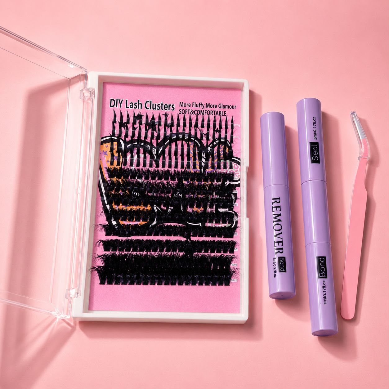 BRATZ DOLL CC curl cluster lash kit with spikes