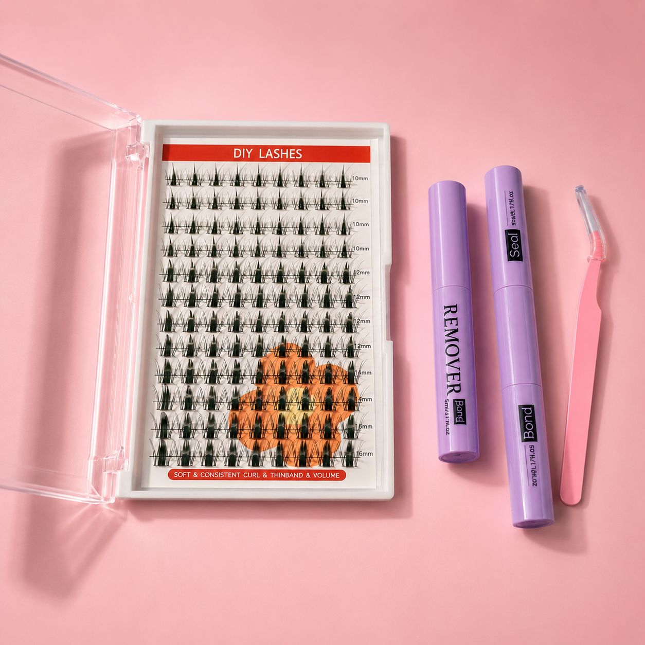WISPYANGEL C and CC curl cluster lash kit